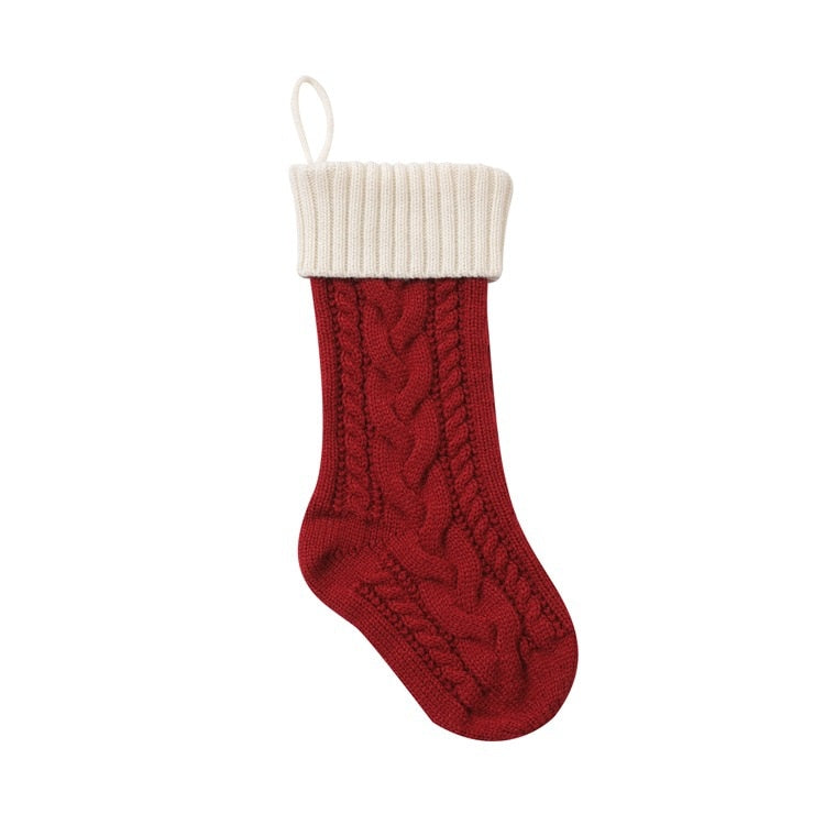 Knit Monogram Christmas Stocking Red B - Wondershop™